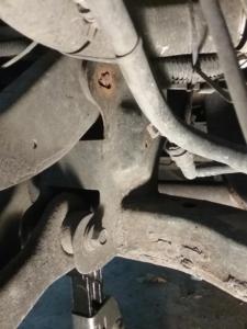 Bolt Head broken off on drivers side