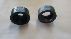 Newly machined shaft guide